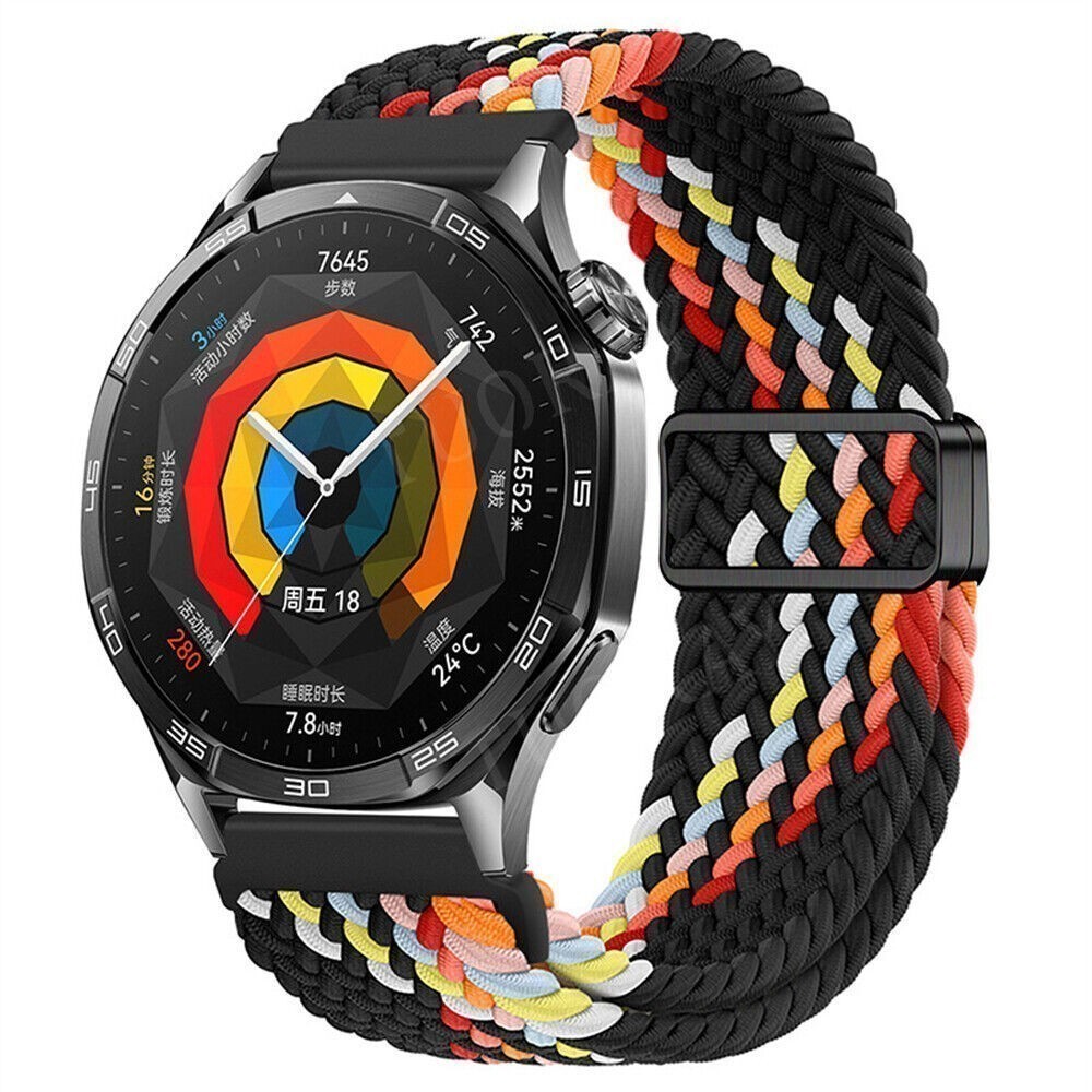 Nylon Magnetic Watch Band Wrist Strap For Amazfit GTS 4 GTS 2 GTR 3 2e GTR 47mm