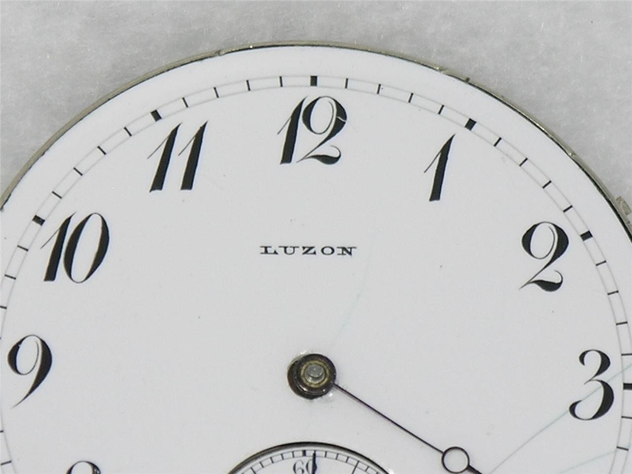 ANTIQUE 43MM ROWE BROS, CHICAGO 21 JEWEL SWISS LECOULTRE BRIDGE MOVEMENT & DIAL