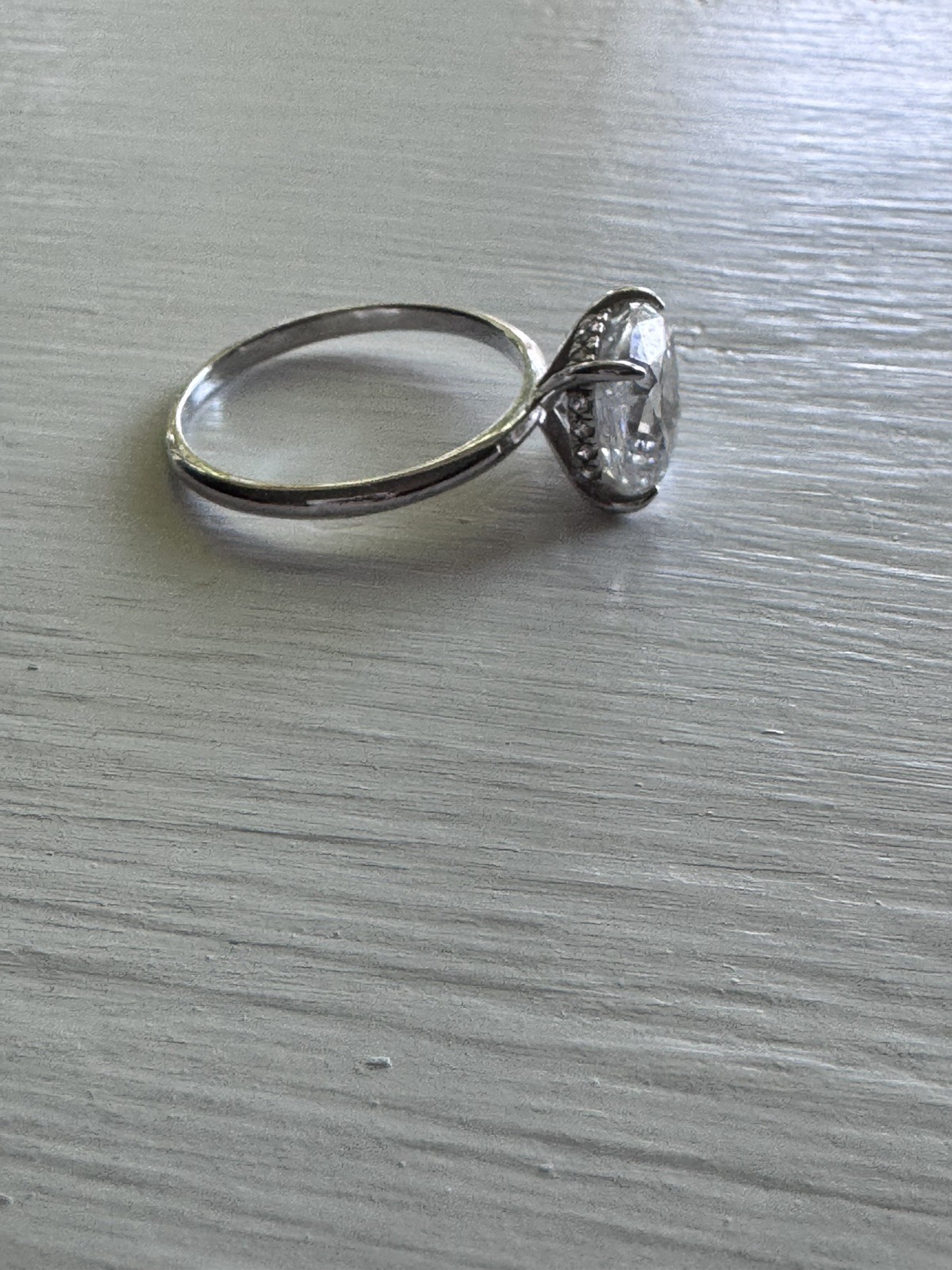 Modern Gents Claire Engagement Ring Stamped 925