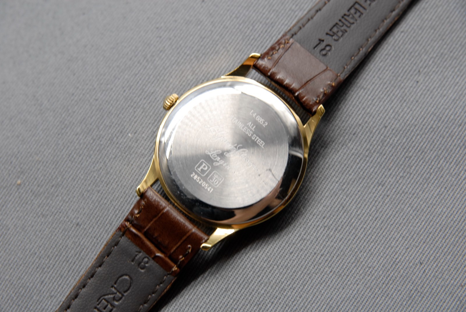CLA’d [N MINT] LONGINES La Grand Classique L4.685.2 36mm Gold Small AT Men Watch