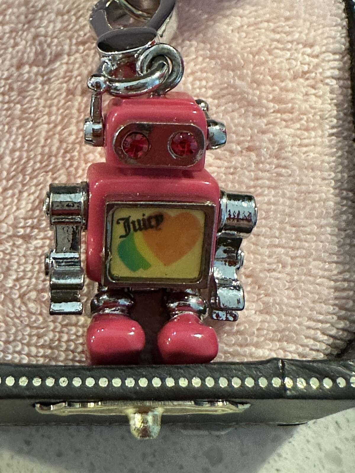 NWT Juicy Couture ROBOT pink comes with box