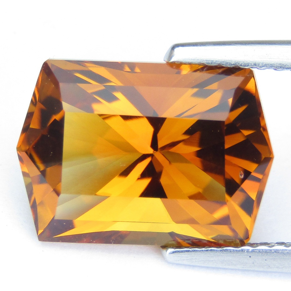 5.67Cts Fantastic Natural Citrine 13×9.3×7.7mm Fancy Cut Collection Gemstone-VDO