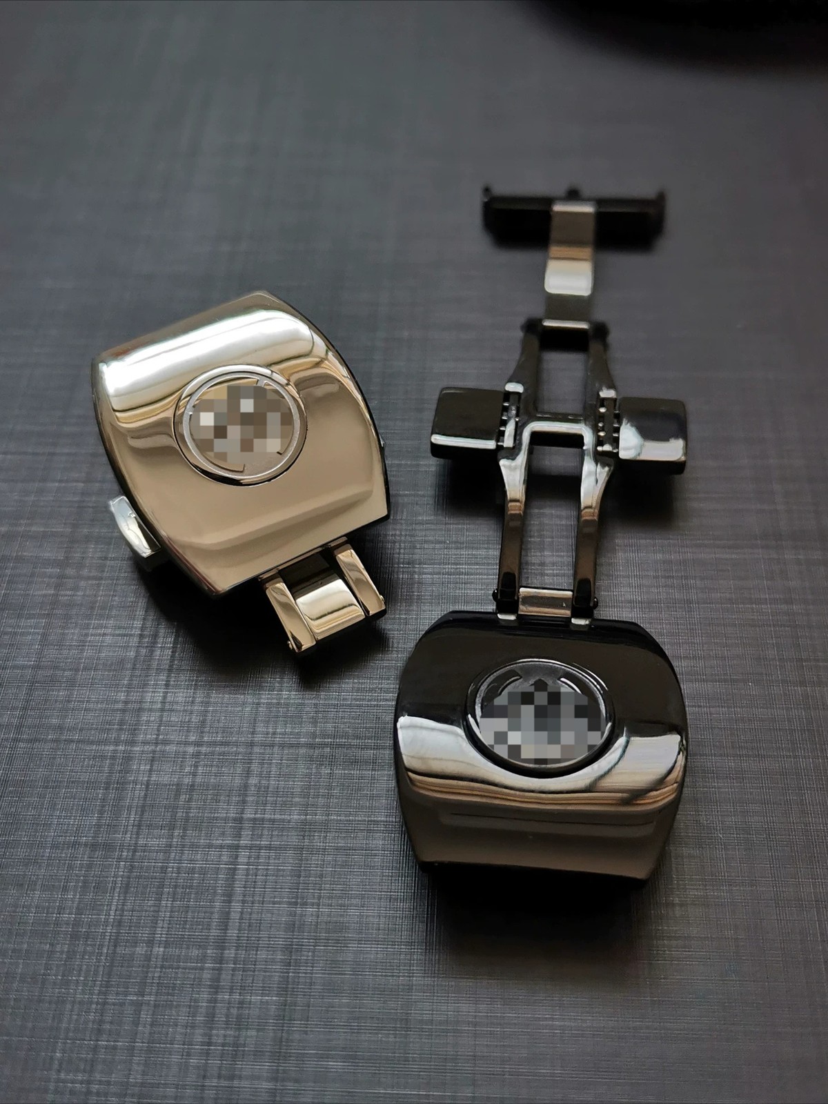 18mm20mm stainless steel butterfly buckle suitable for FM watch buckle V45 V41
