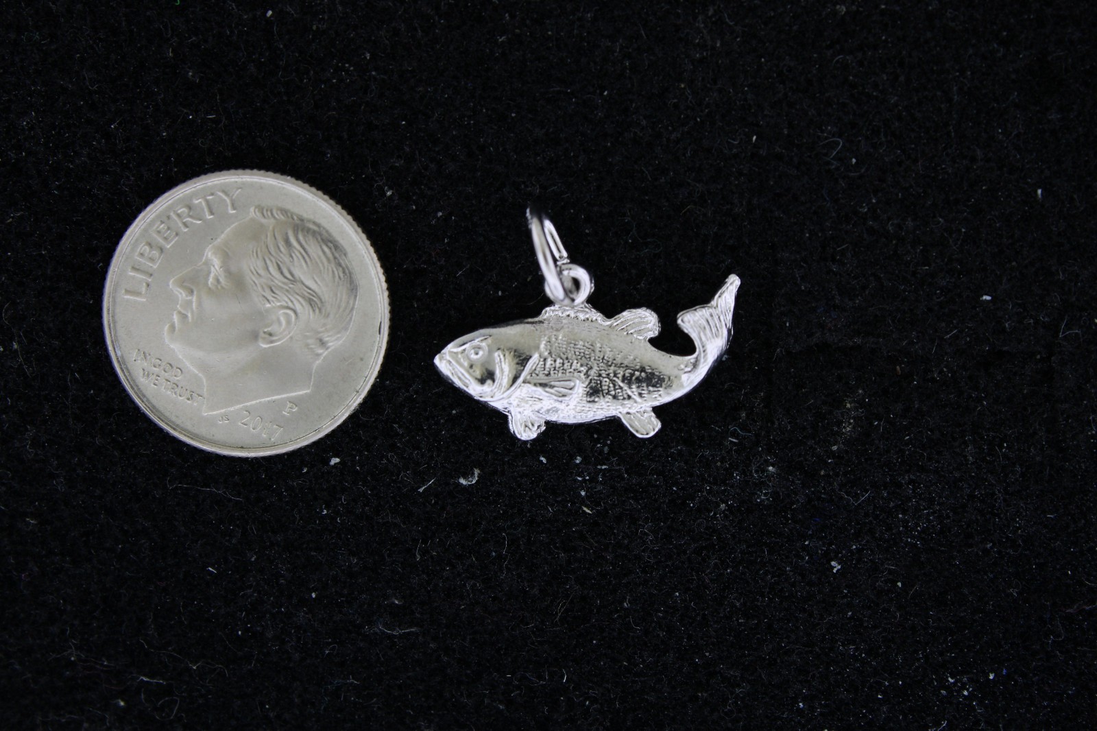 Rembrandt Sterling Fish Charm