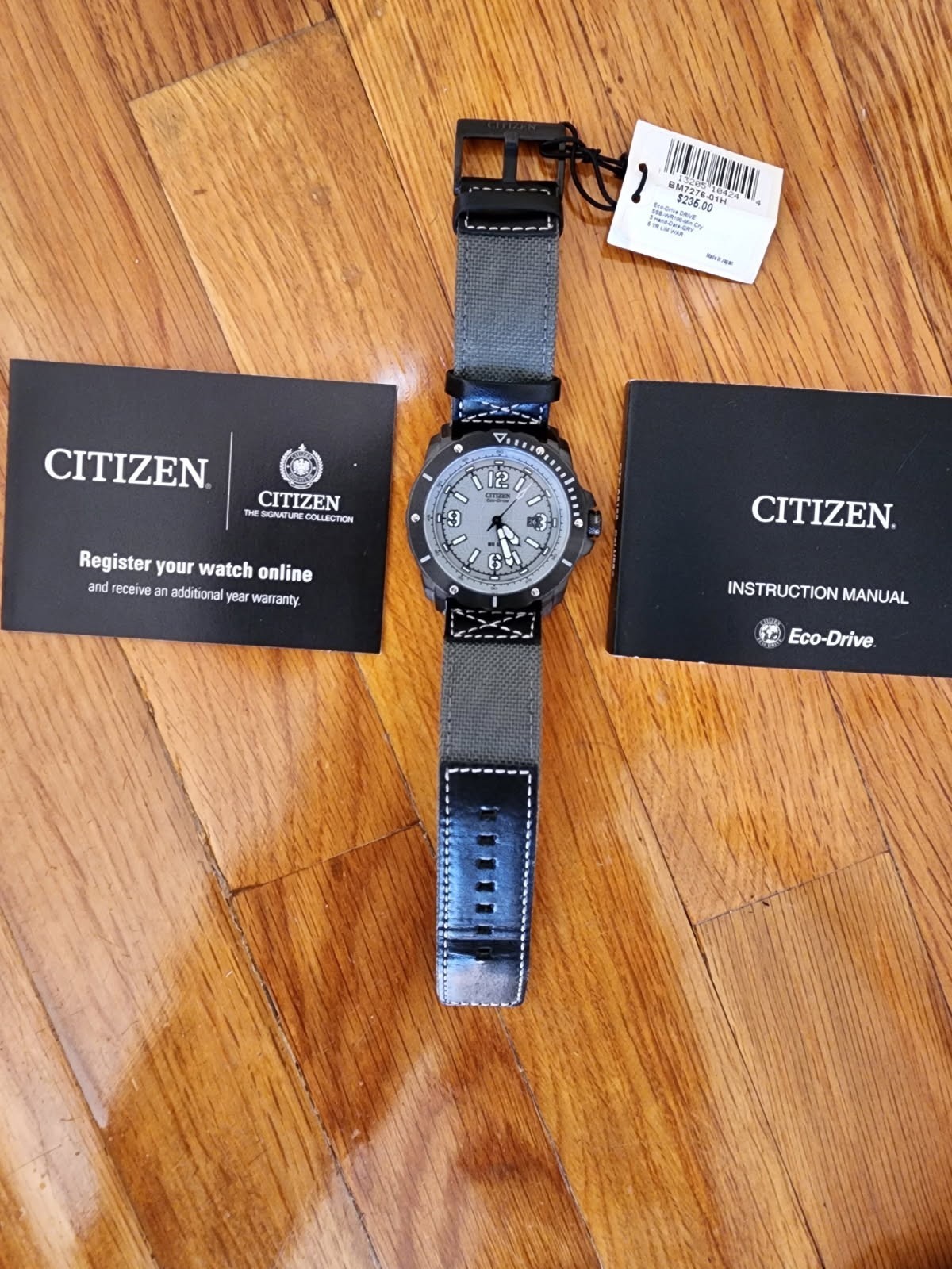 Citizen Strap Eco-Drive Men’s Watch BM7276-01H
