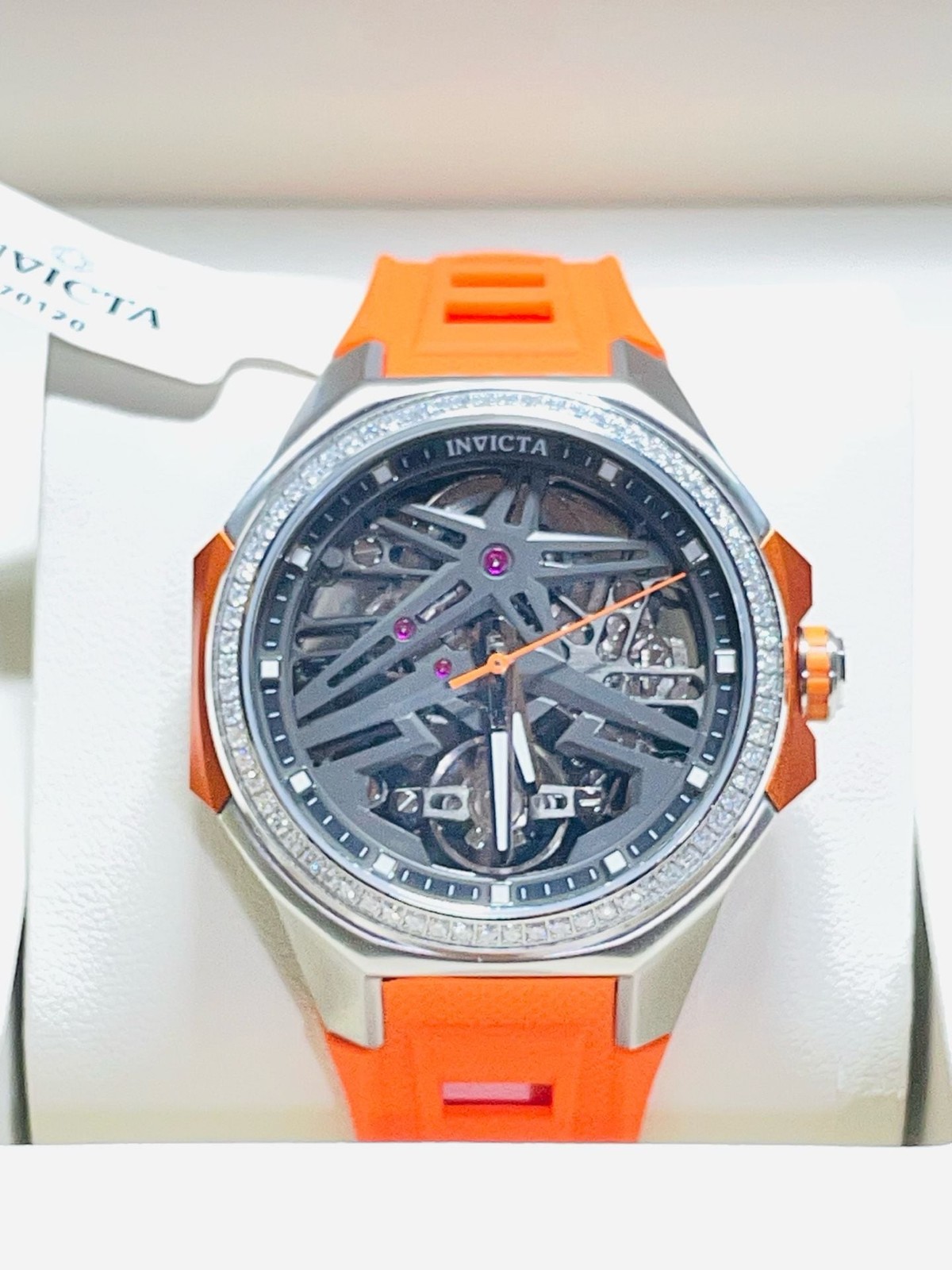 Invicta Objet D Art Astradia, 1.08ct Lab Grown Diamonds Automatic 43mm – 70120