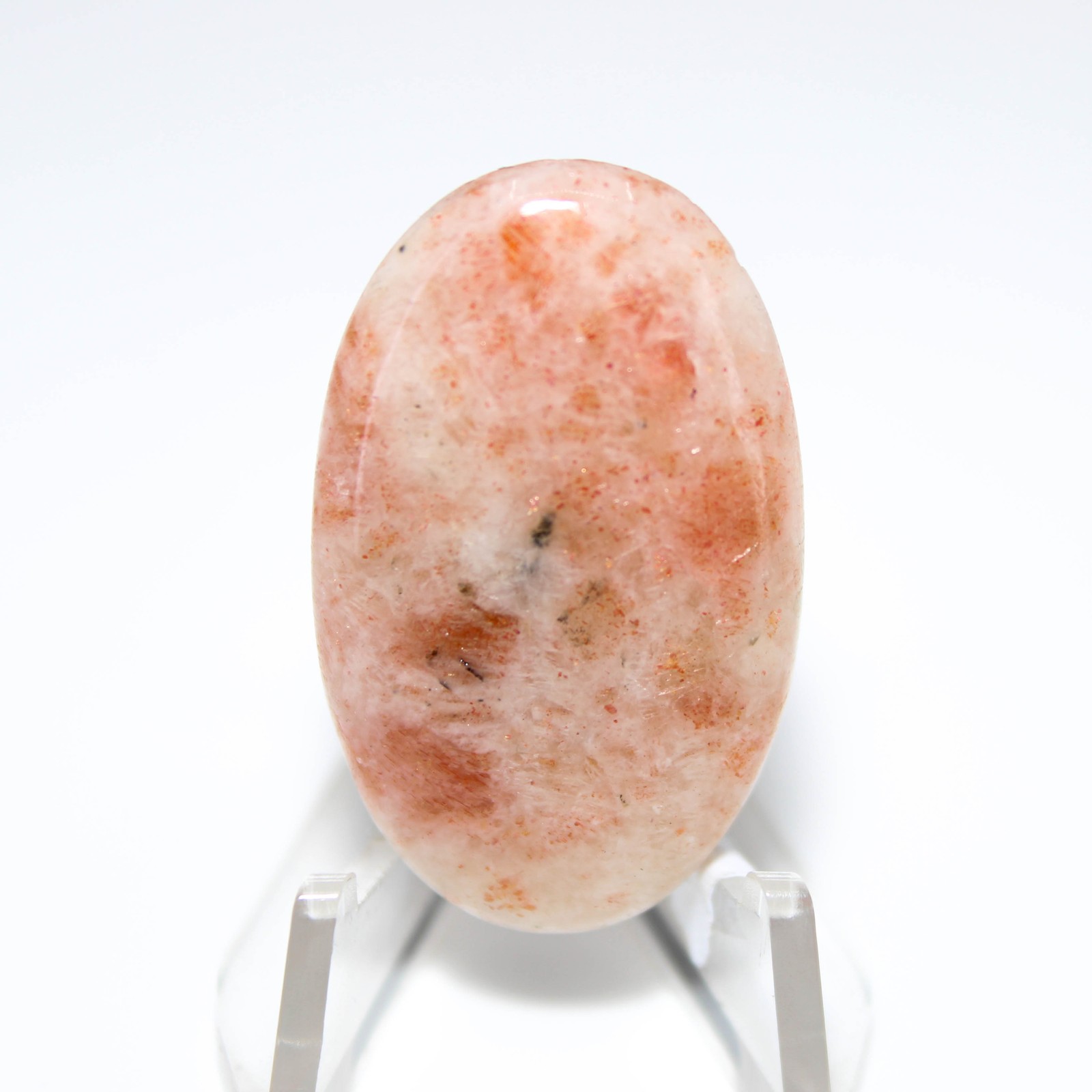43.50 Ct Premium Indian Sunstone Oval Cabochon Loose Gemstone 36x22x6 mm