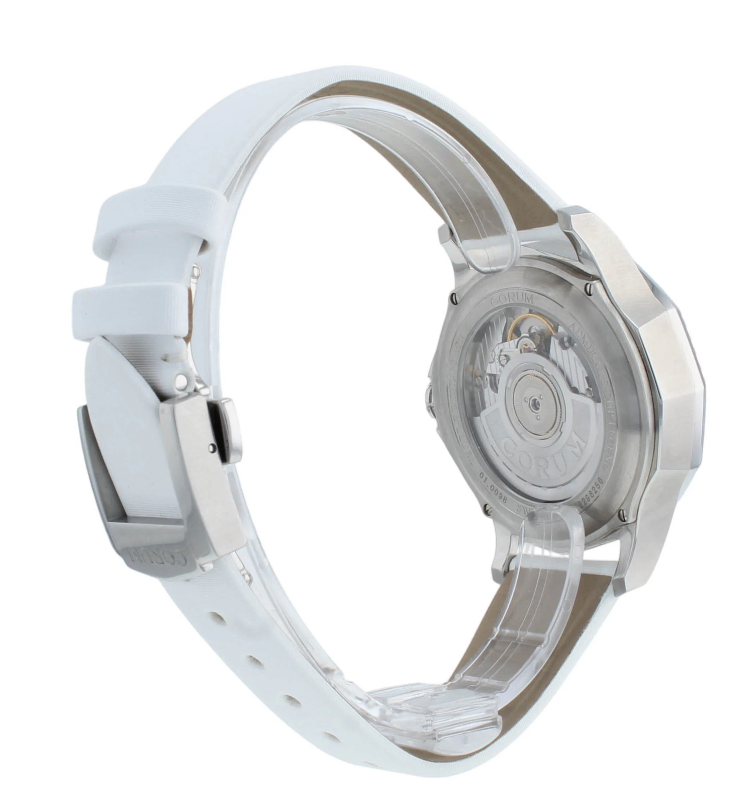 Corum Admirals Cup Legend 38mm White Dial Auto Men’s Watch 384.101.47/0F49 AA01