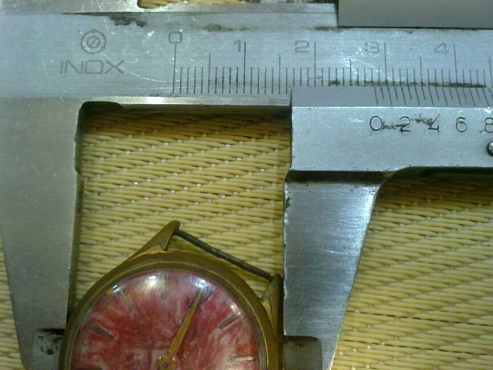 Vintage SWISS MADE GOLD PLATEDMEN WATCH DAMAS-17 JEWELS