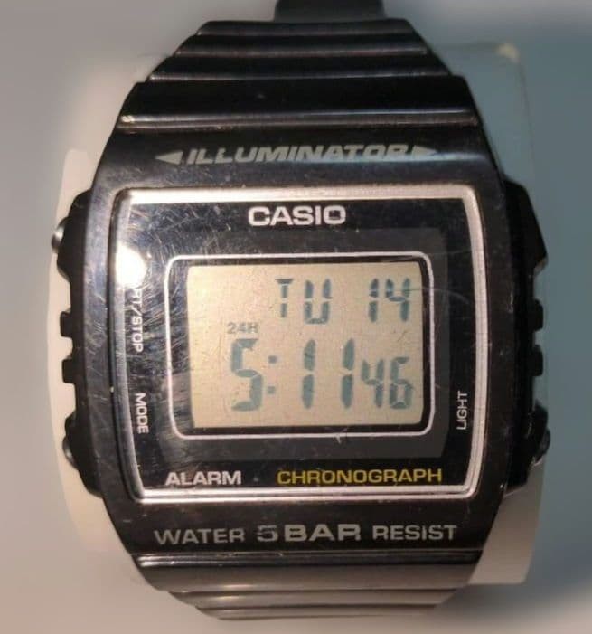 CASIO and other brands digital watches, set of 4. 〔NEW〕