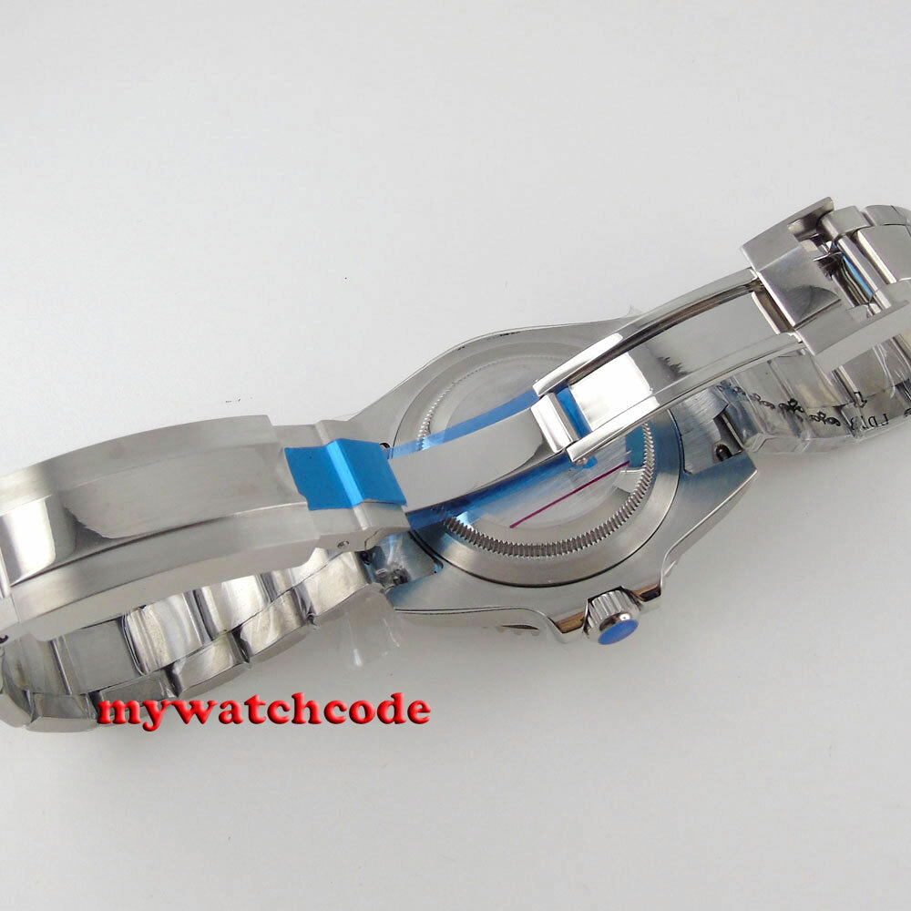 20atm 40mm Ceramic Bezel Sapphire Chapter Ring Watch Case Fit For NH35 NH36 2824