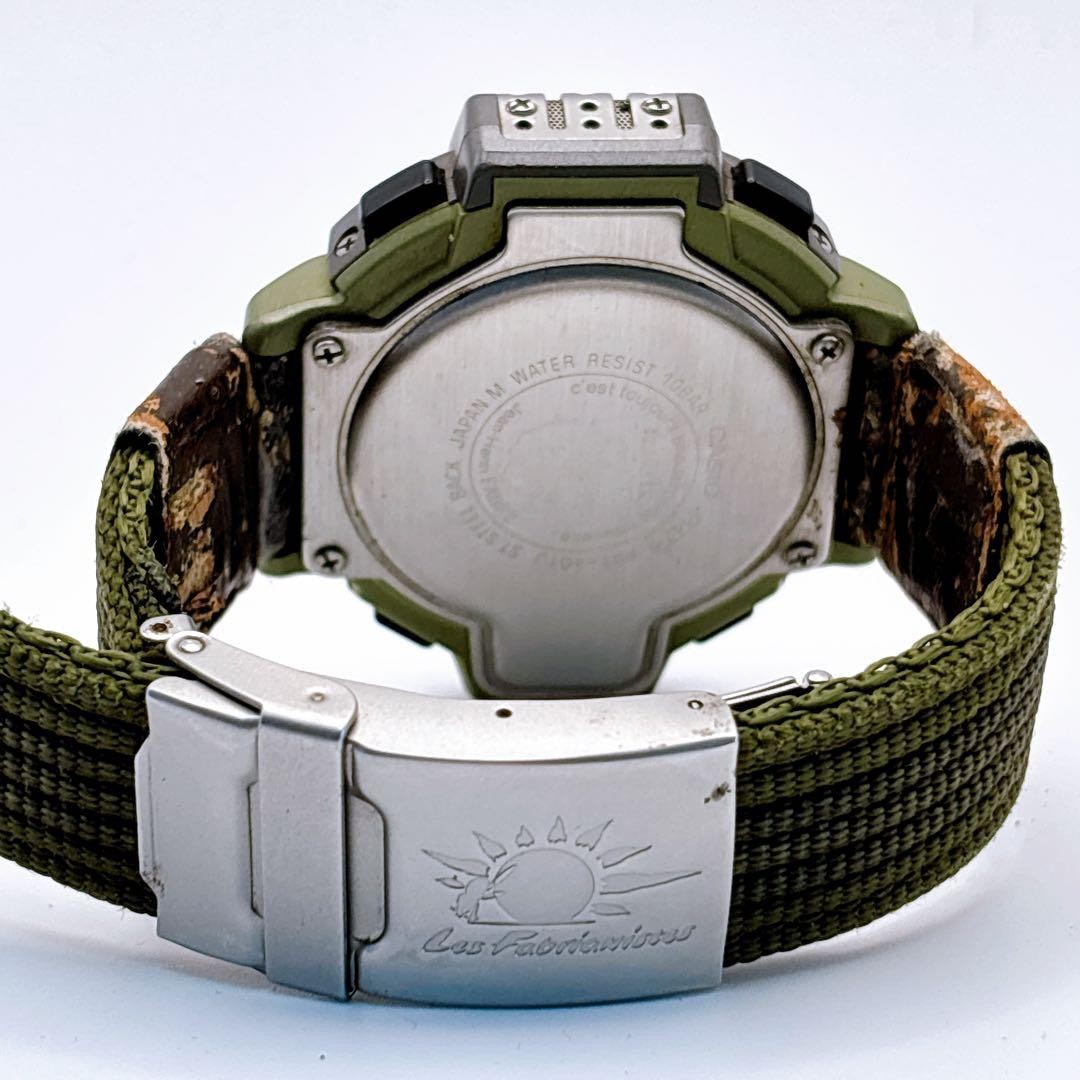Working condition CASIO PROTREK PRT-40J Triple Sensor Watch From Japan