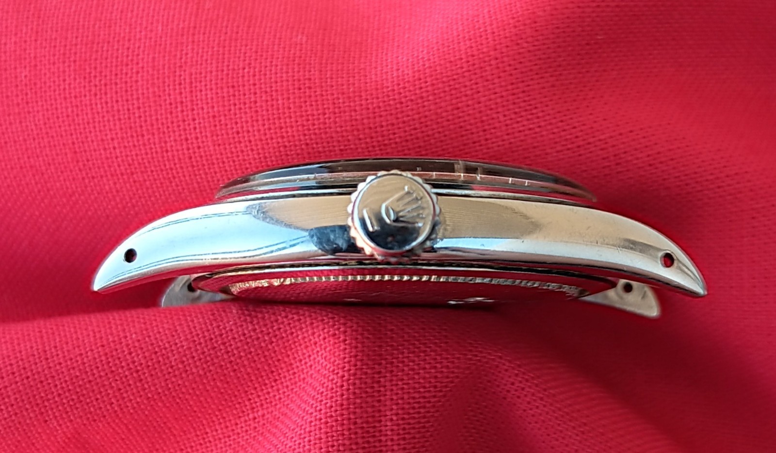 *RARE* ROLEX OYSTER PRECISION WATCH REF 6422 Circa 56 HEAD ONLY MANUAL 33-34mm