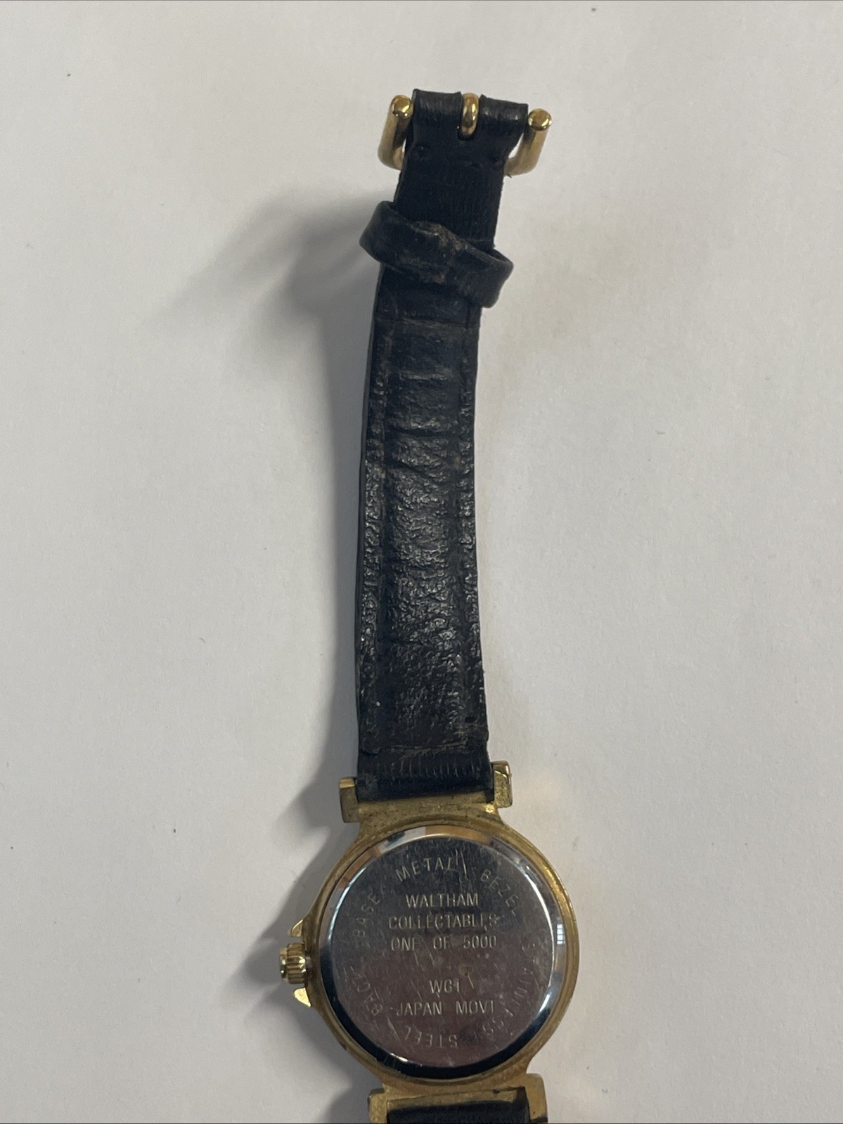 Waltham Limited Edition 1 0f 5000 Mercury Dime Gold Plated Watch Vtg. 90% Silver