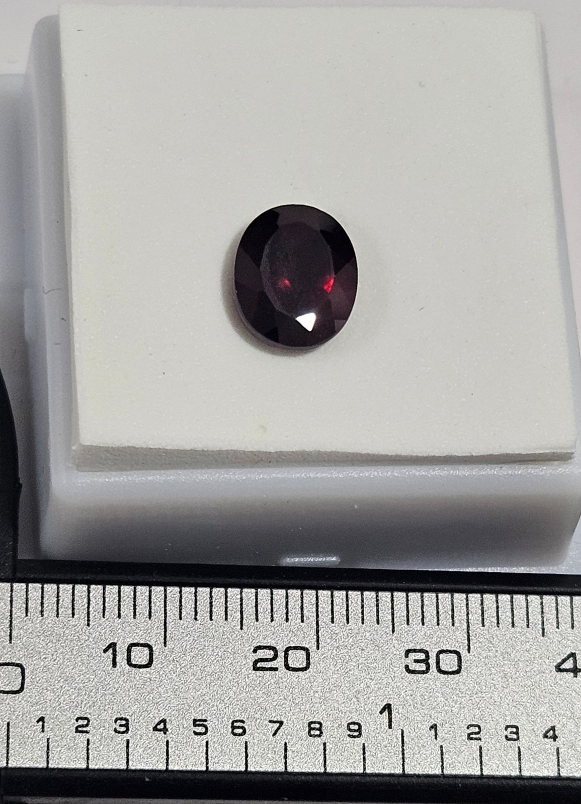 3.76 Ct Faceted Mozambique Garnet 10x8mm + Original JTV Gem Jar – FREE SHIPPING!