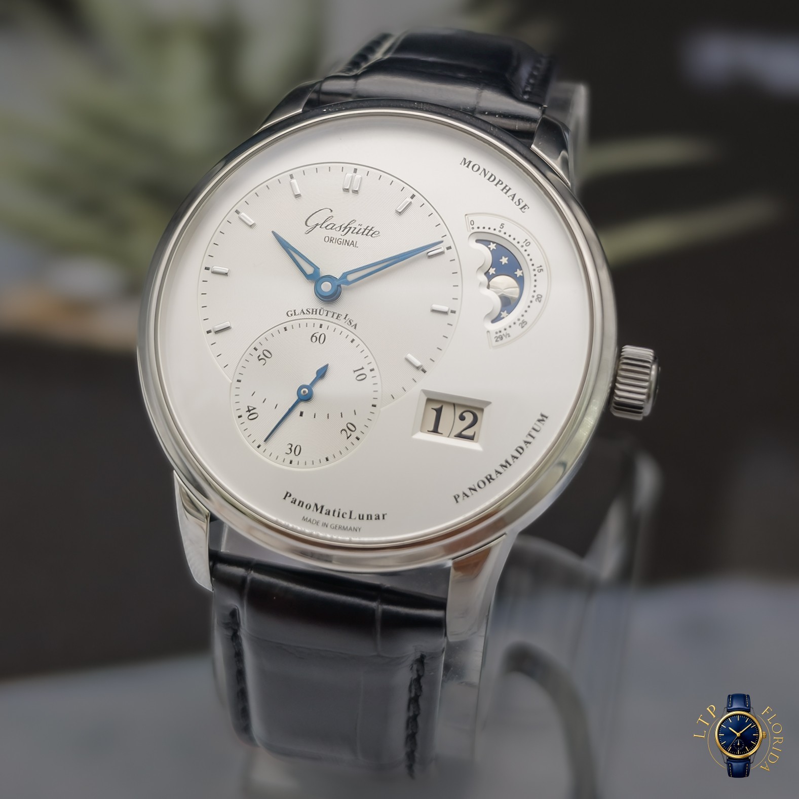 2025 Glashütte Original PanoMaticLunar Silver Dial – 40MM – 1-90-02-42-32-05