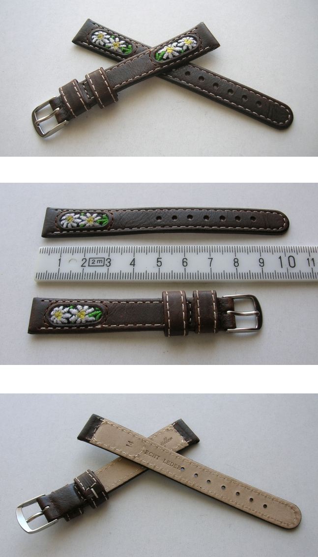 Eichmüller TRADITIONAL WATCH STRAP for TRADITIONAL WATCH Type: Edelweiss Michel Braun 14 mm