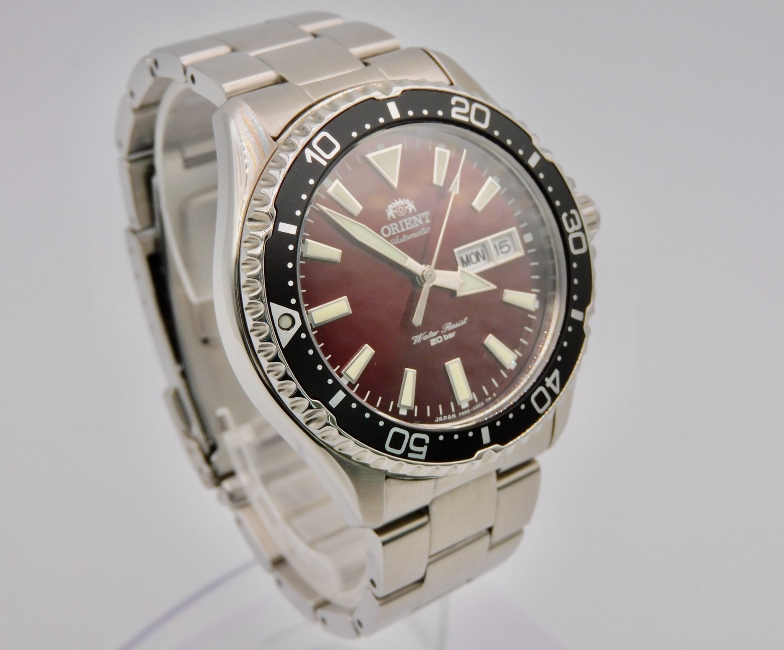 NEW ORIENT WATCH Automatic MAKO Red Men’s RN-AA00033R in BOX