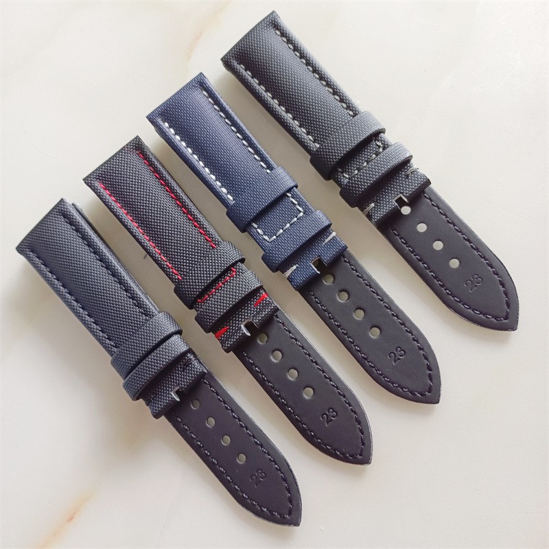 For Blancpain Fifty Fathoms 5015 5000 5200 5050 5066 high end canvas watch strap