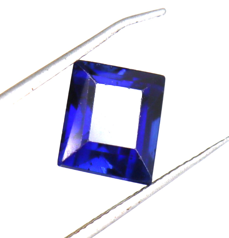 4.20 Ct CERTIFIED Natural Blue Sapphire Loose Gemstones Princess Cut Best Offer
