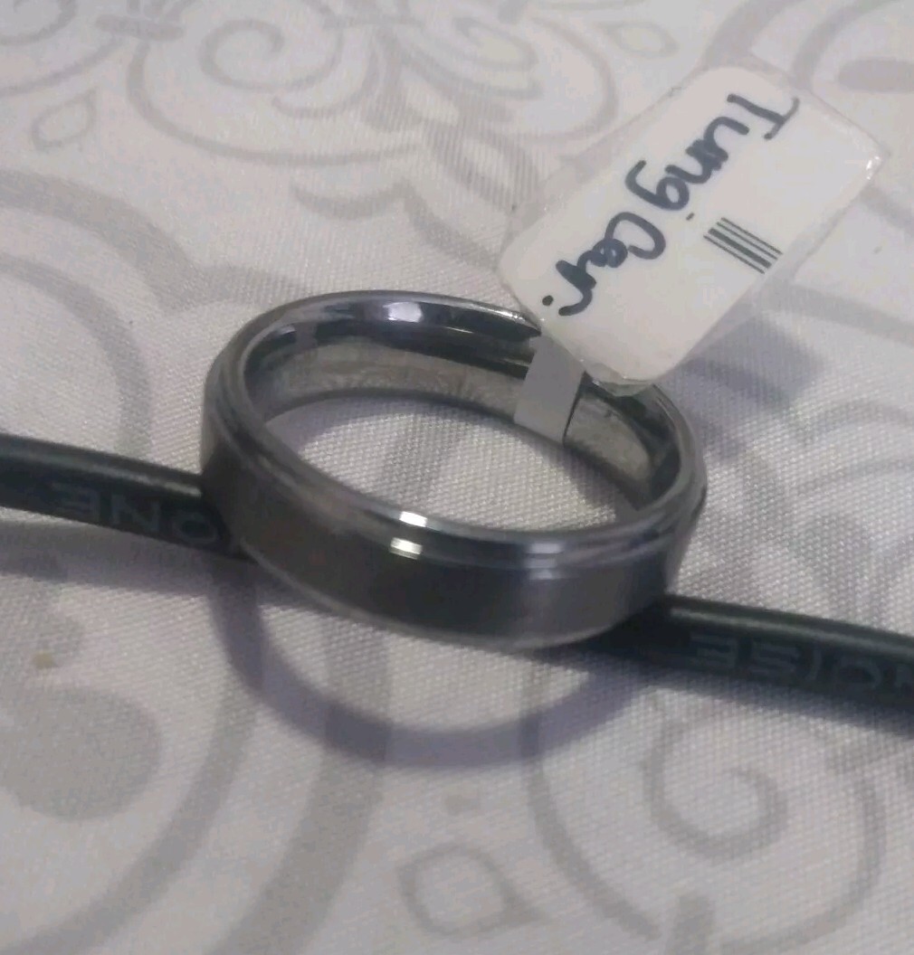 Triton Tungsten Carbide Wedding Ring Band Sizes 7.5,10