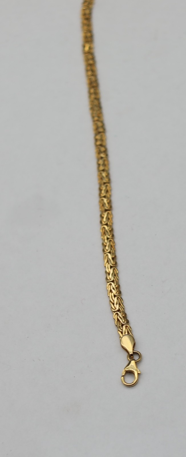 14K 9” Milor Italy Yellow Gold Chain Bracelet 4.1 Gram Lovely & Elegant