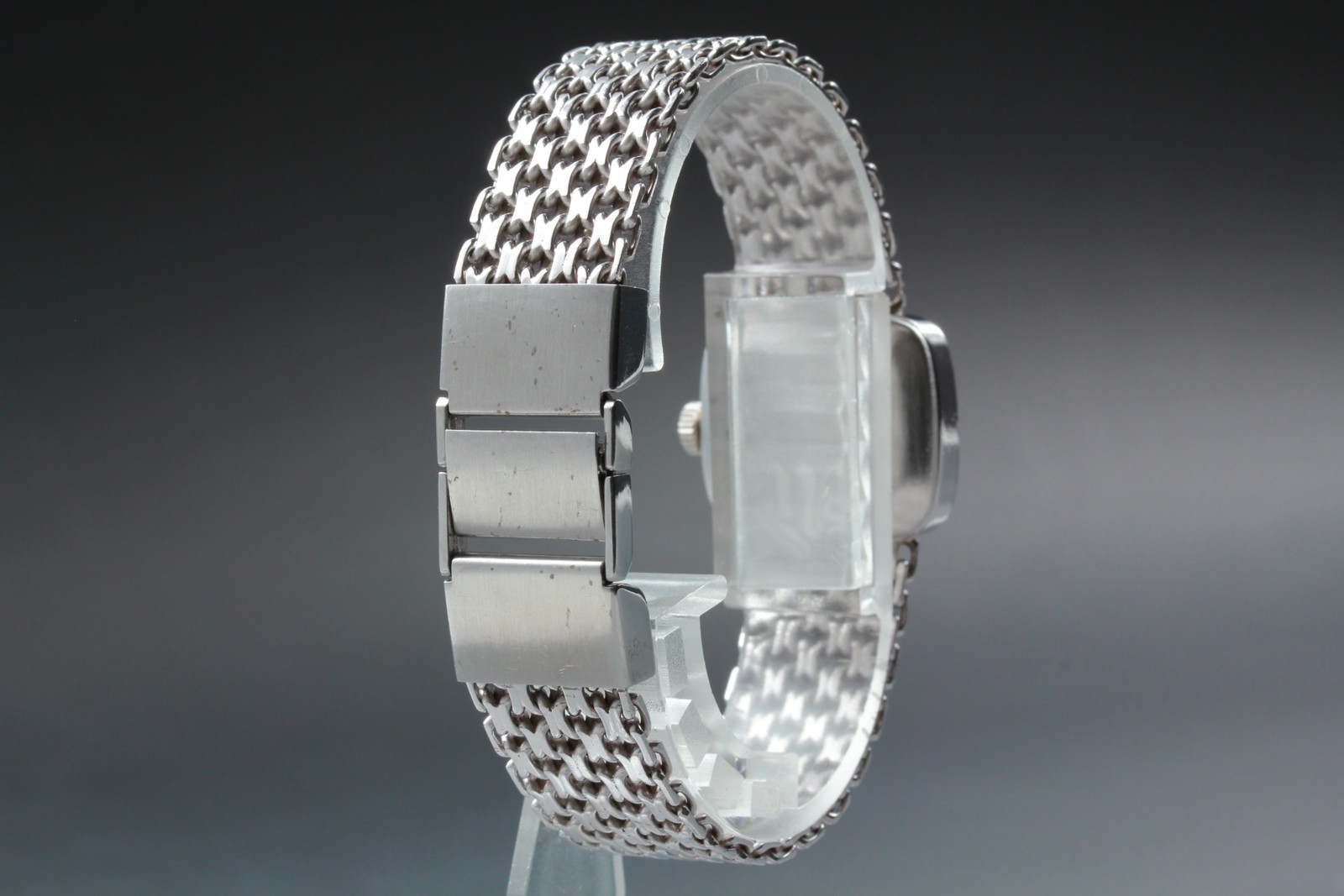Vintage 1974 N MINT Seiko Bracelet 17-3360 20J Silver 885 Womens Watch JAPAN