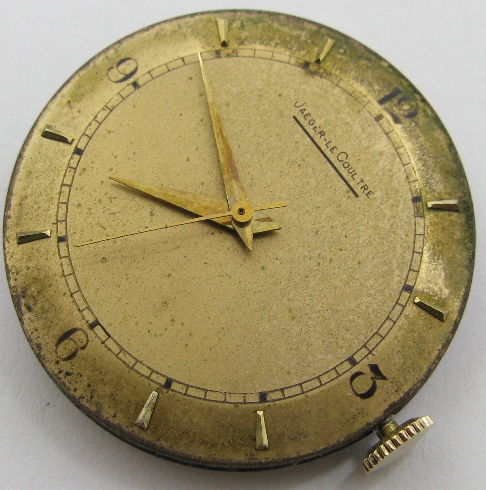 LeCoultre VXN P 450 4C Watch Movement & dial for project or parts …