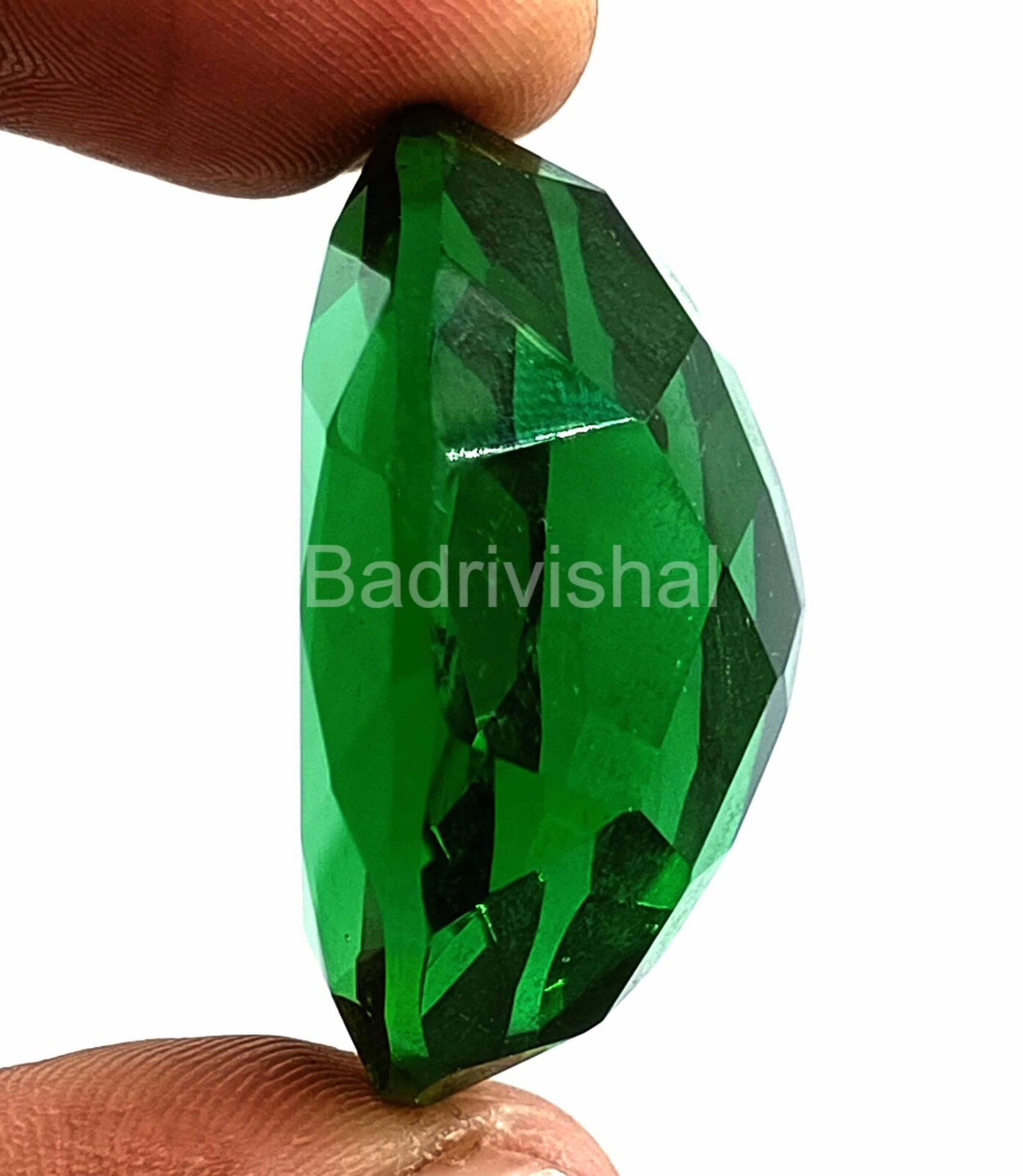 100 Ct Certified Natural Czech Republic Green Moldavite Oval Loose Gemstone EKS