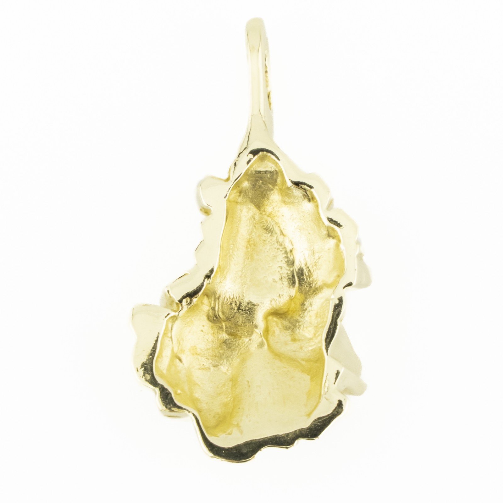 Gold Nugget Pendant in 14K Yellow Gold – 5.4 Grams