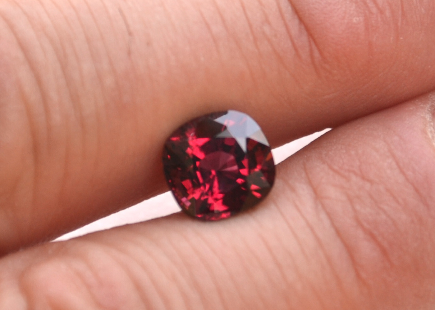 3.94 Carat Oval Cut Garnet