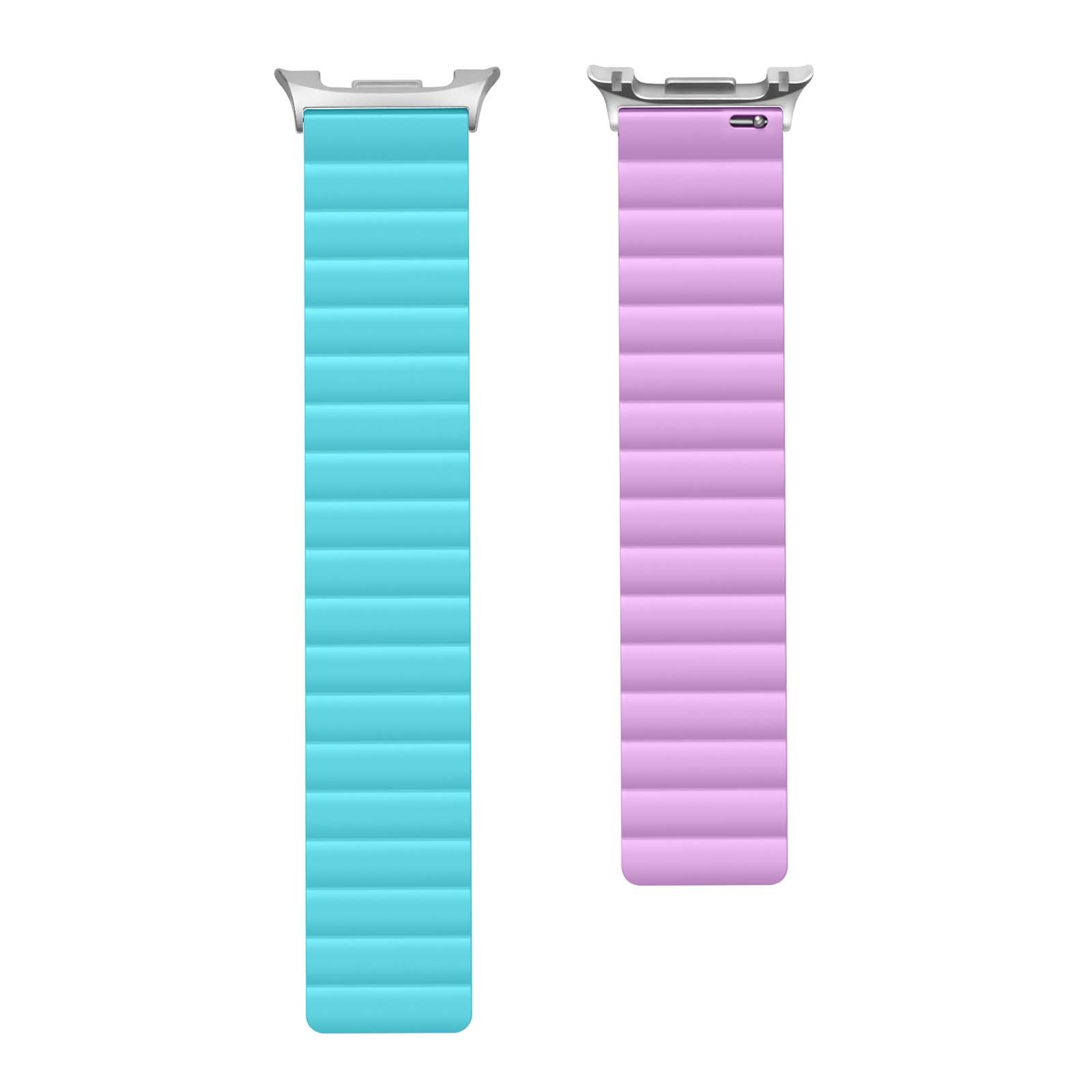 Magnetic Sporty Silicone Strap For Samsung Galaxy Watch 8/8 Classic/Ultra 2025