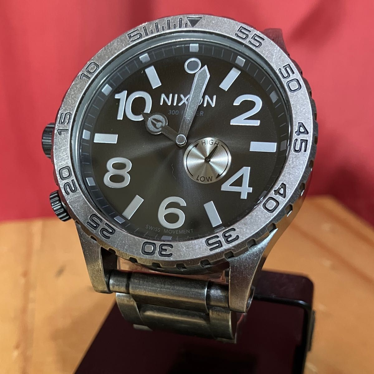 Star Wars x Nixon 51-30 TIDE GRAF Watch Men’s Black STEEL 300m/30 atm Rare color
