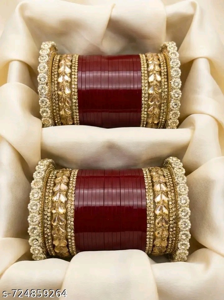 Bridal Chura Set |Punjabi Bridal Chuda |Wedding Bangles Set|Traditional bangles