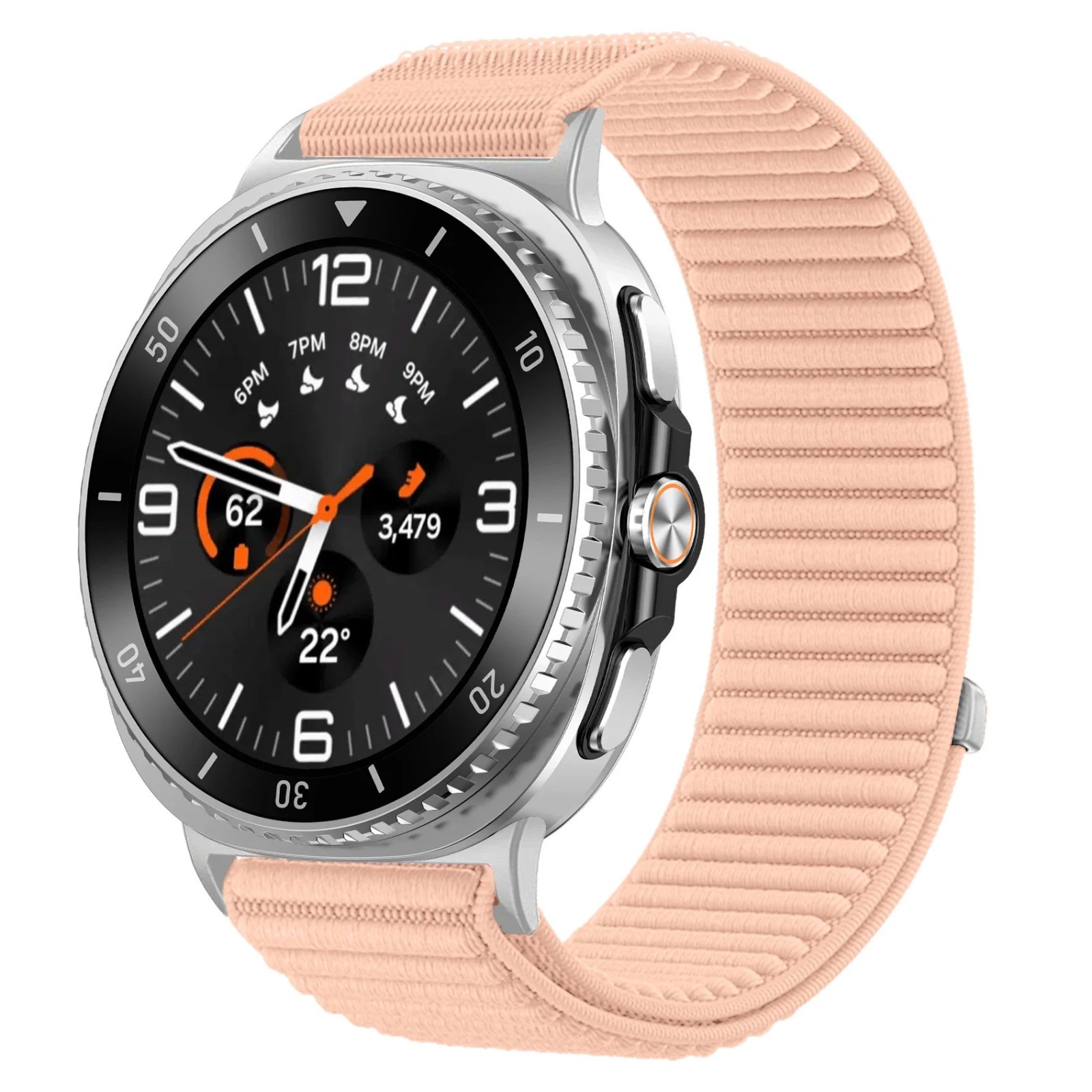 Nylon Watch Band Strap for Samsung Galaxy Watch 8 / 8 Classic 40mm 44mm 46mm