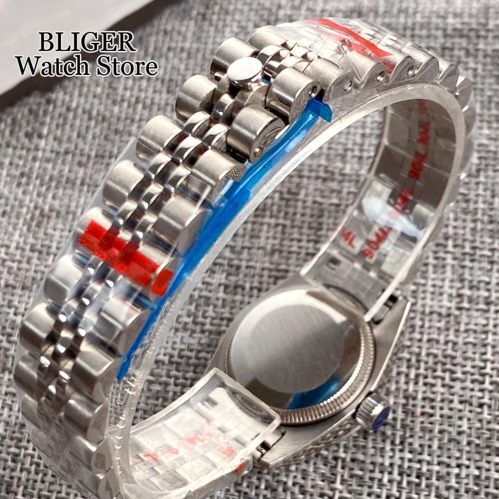 Pink Shell Dial 26mm Diamond Marker 21 Jewelry NH05 Automatic Women Ladies Watch
