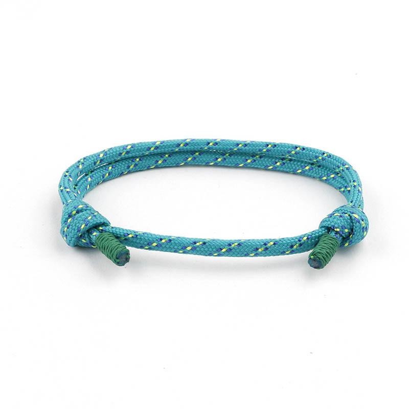 Men’s Paracord Bracelet – Adjustable Nautical Survival Rope Pulsera Gift