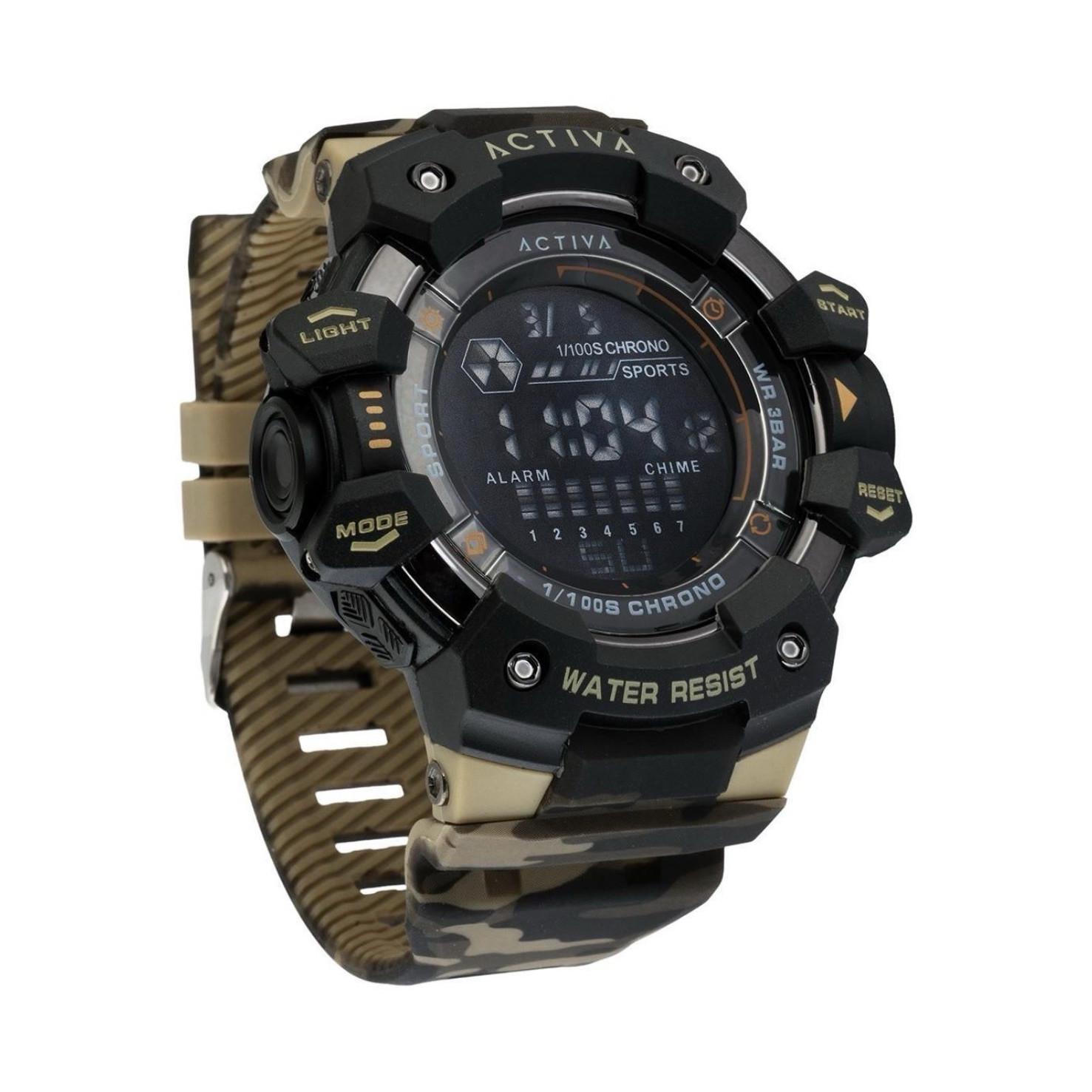Activa Armour X Invicta Watch 50mm, Camo Khaki (ACW8050MC-001) MIB NRFB HUGE