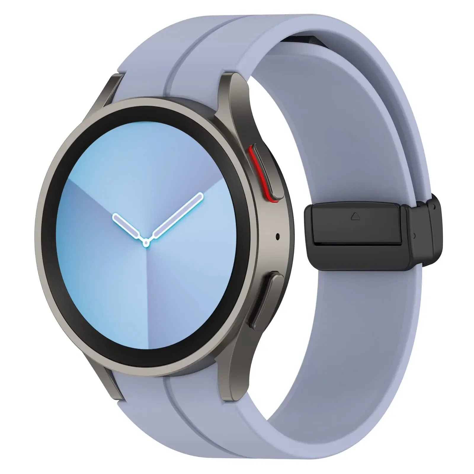 Magnetic Silicone Band Strap For Samsung Galaxy Watch 5 Pro 45mm 4 40 42 46 44mm