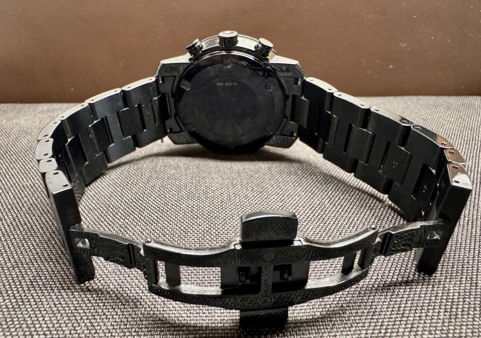 Movado Bold Chronograph 3600118 44mm Swiss Quartz Black PVD Men’s Watch