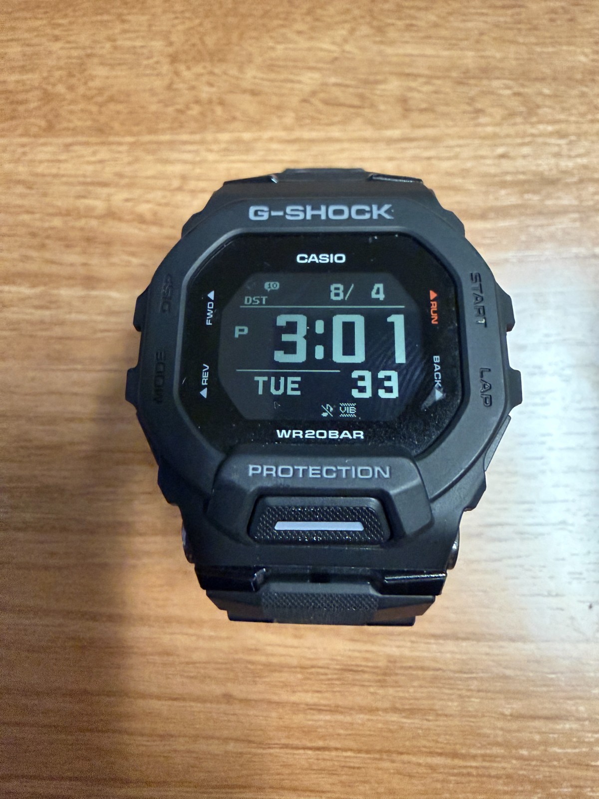 Black G-Shock Move GBD-200 Watch – 46mm Bluetooth Step Tracker