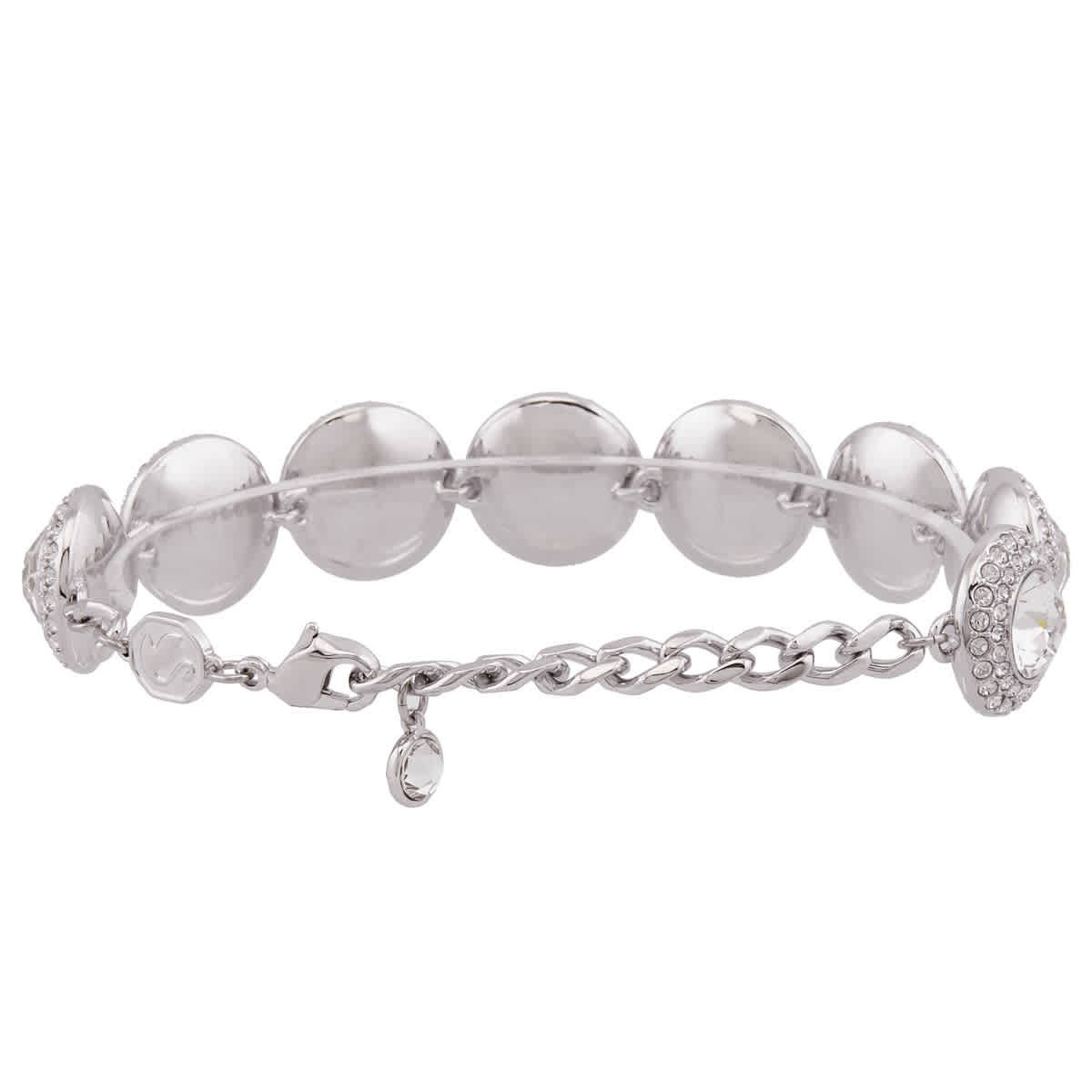 Swarovski Rhodium Plated Una Angelic Bracelet