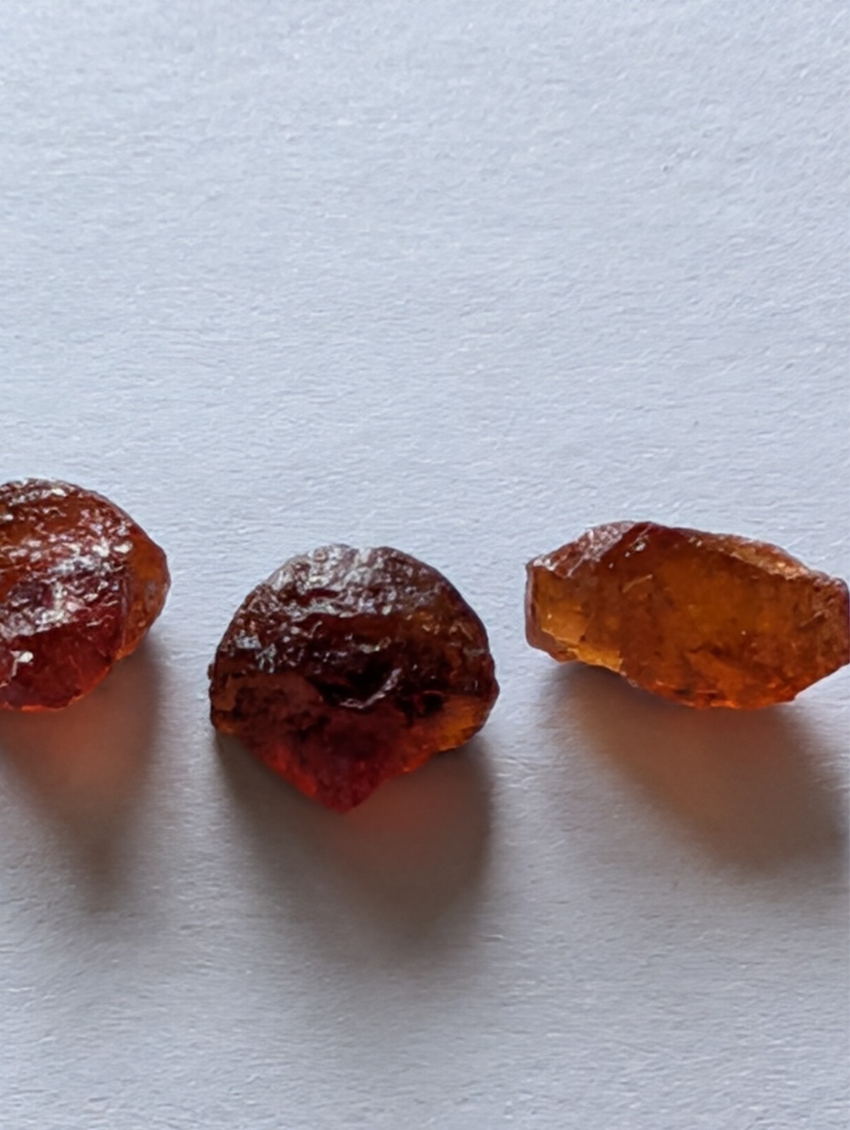 USA seller 15.14 ct IF – Eye clean Hessonite garnet facet rough gemstone