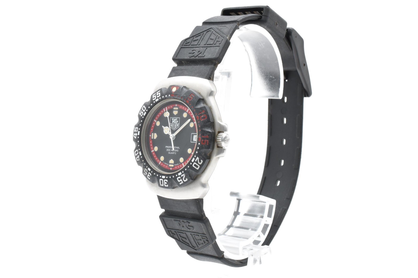 [EXCELLENT+5] TAG HEUER Formula 1 WA1214 35mm Black Dial Date Quartz Men’s Watch