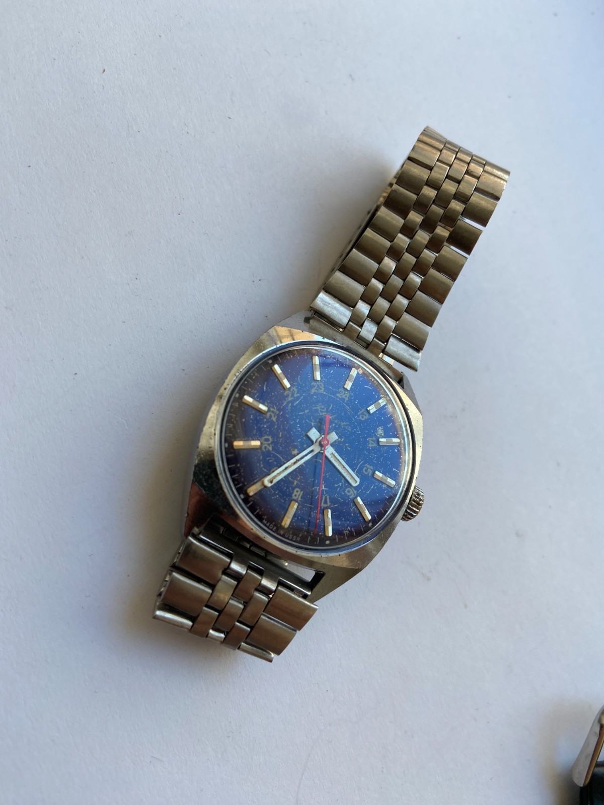 Vintage RARE SOVIET RAKETA PAKETA 24 2609.HA USSR SALE RRR COLLECTION BEAUTIFUL