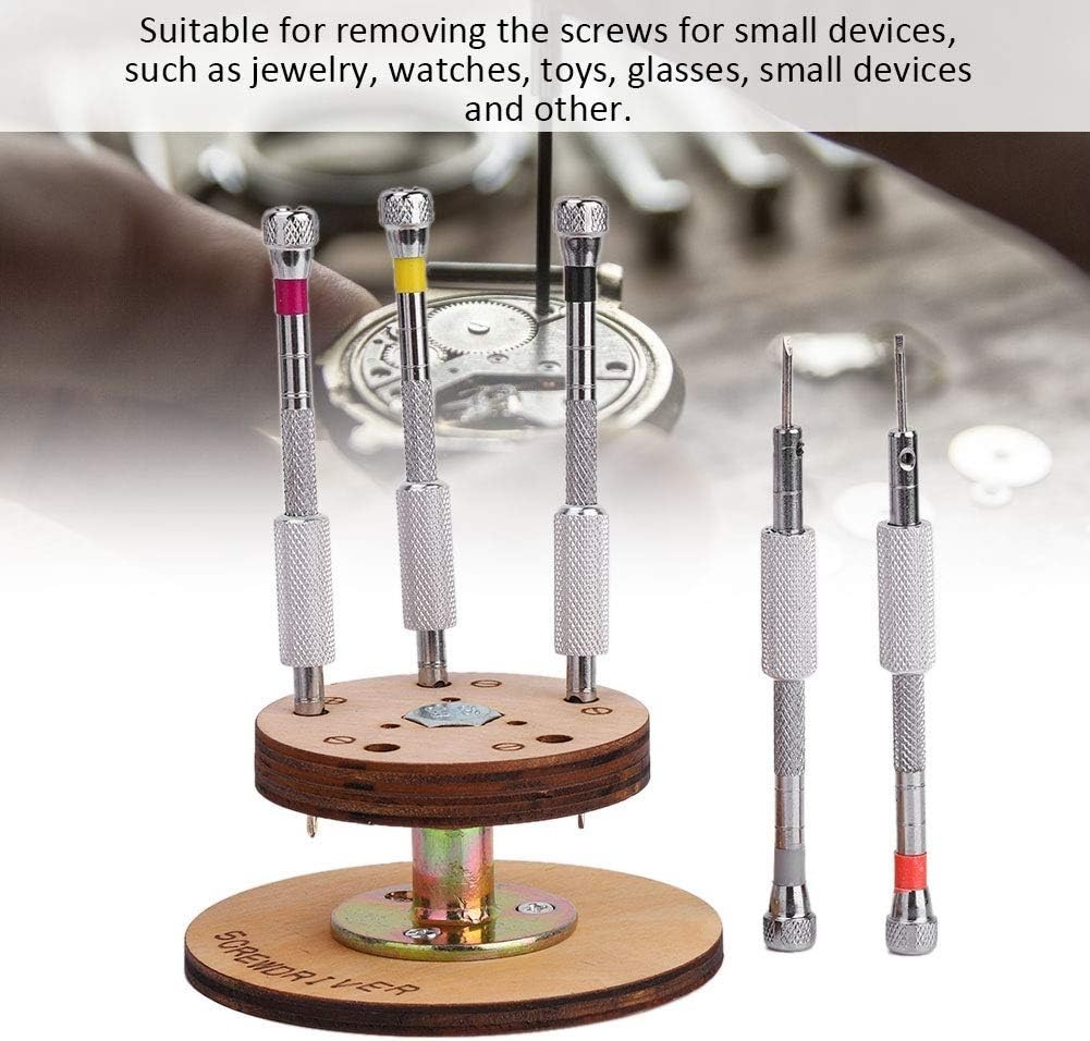 Ergonomic Screwdriver Tool Kit – Perfect for DIY Watch & Eyeglass Repairs
