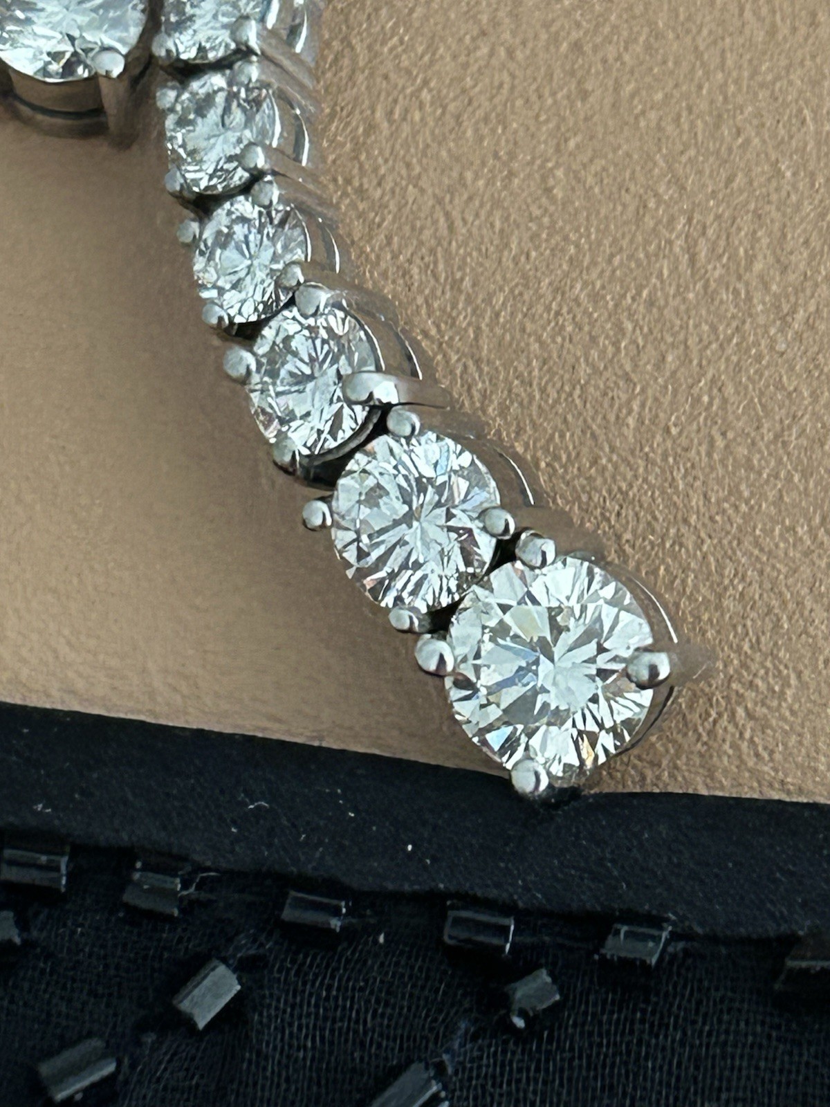 18k Gold Fancy Diamond 26.75 Ct Necklace By Michael Werdiger US