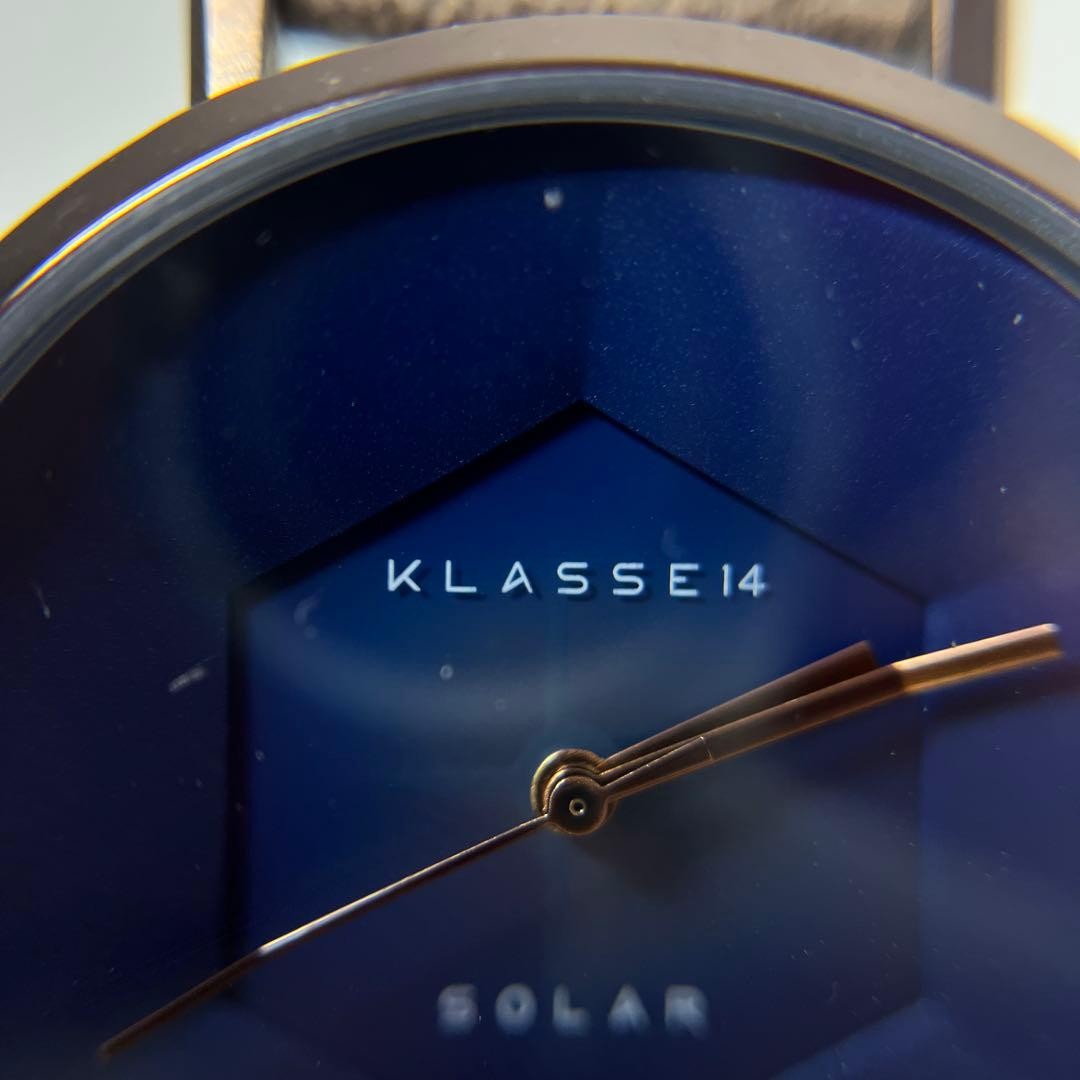 KLASSE14 Volare Solar Horizon Watch Navy 5ATM Waterproof From Japan