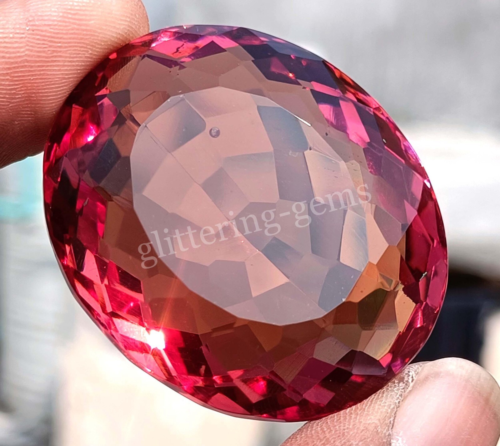 200 Ct Color Changing Alexandrite Natural Oval Cut IGL Certified Loose Gems 25F