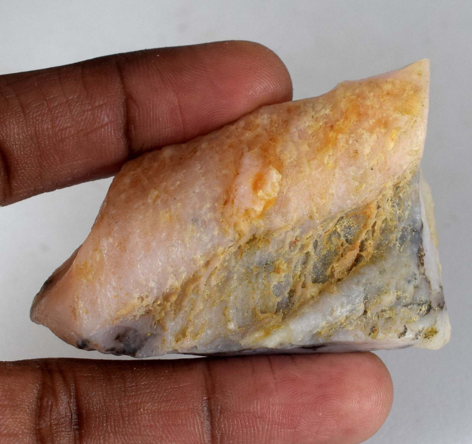 New Product 208 Ct Australian Pink Opal Healing Gemstone Rough Natural Untreated